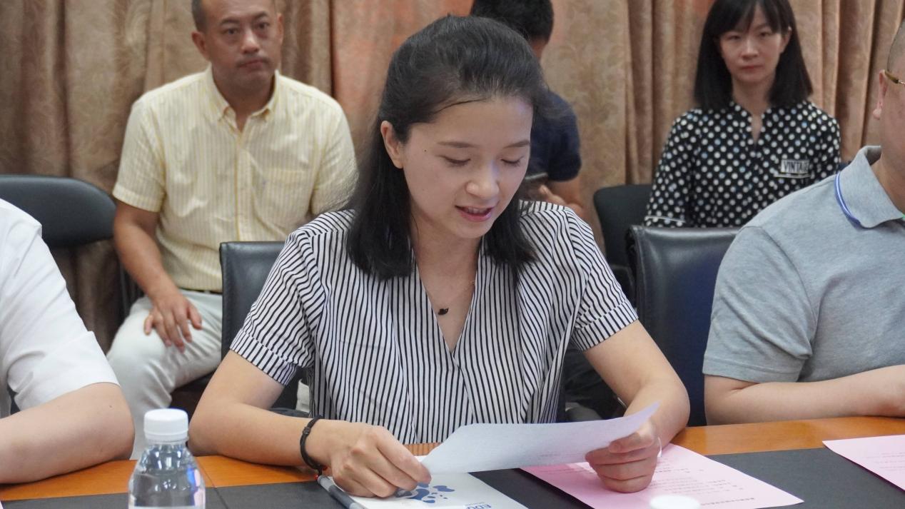 教师代表，yl23455永利集团海外教育学院罗艺雪副教授致辞